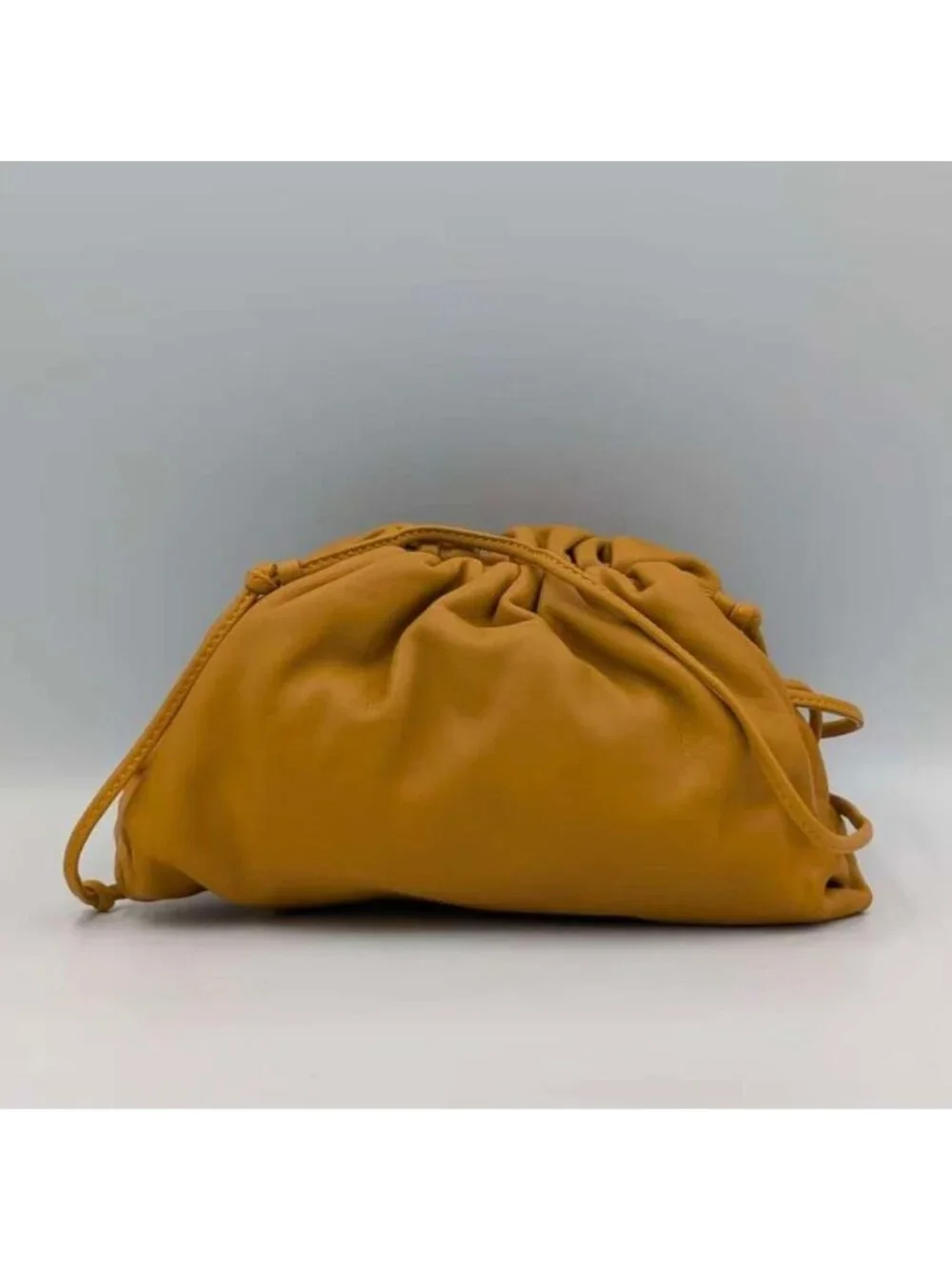 Bottega Veneta Butter Calfskin The Mini Pouch Caramel B08896149B